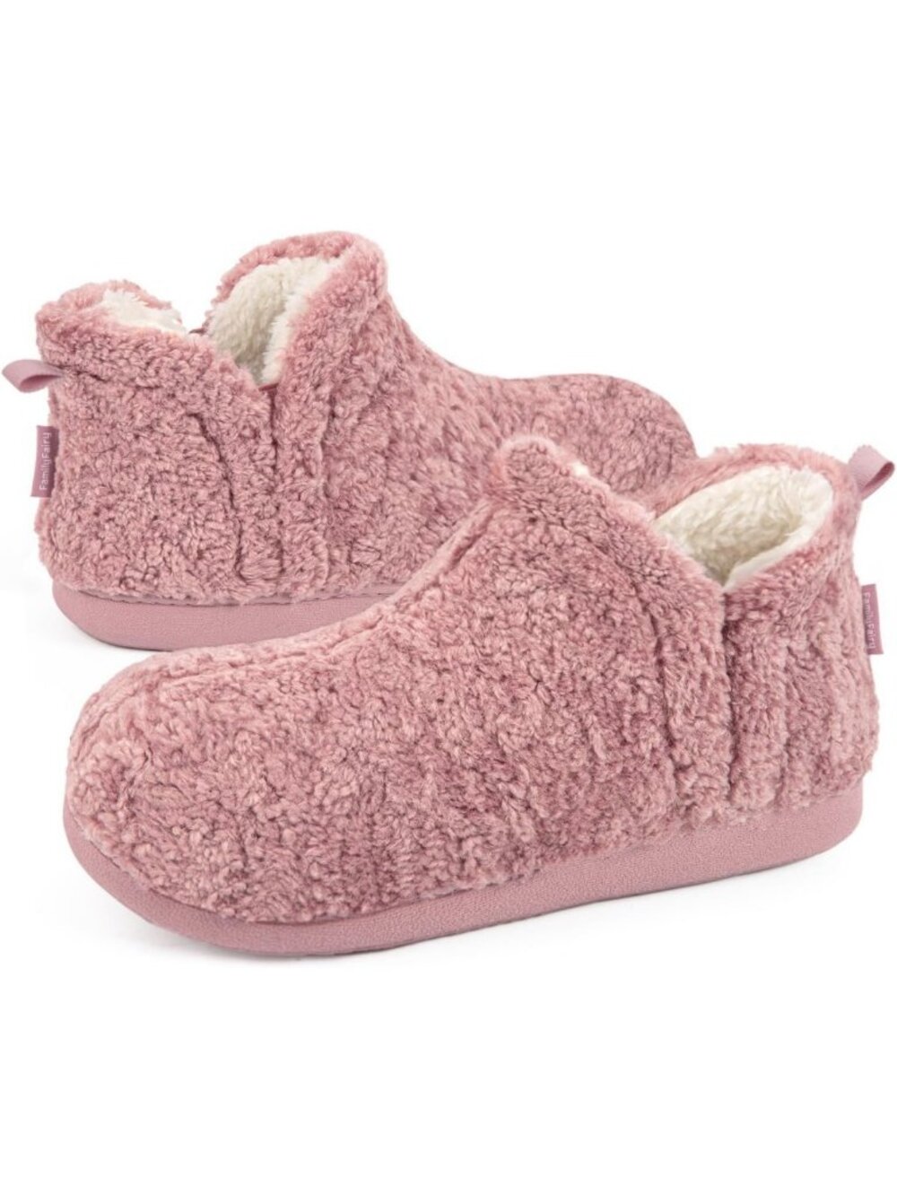 Cozy Women's Bootie Slippers | Warm Fuzzy Indoor House Shoes for Comfort